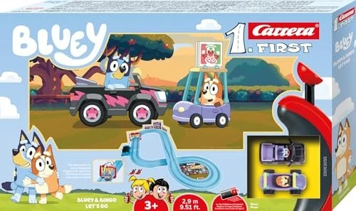 Carrera First Bluey & Bingo Lets Go