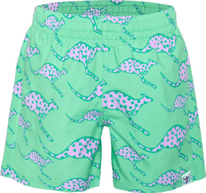 Chiemsee Alloverprint mit Gummizug und seitlichen Taschen Badeshorts marine green (Junior)