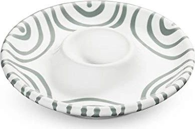 Gmundner Keramik Graugeflammt Eierbecher 12cm