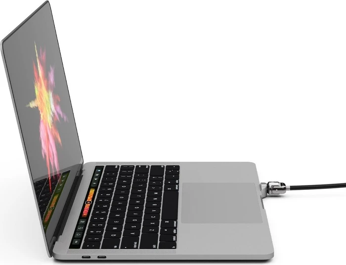 Maclocks Ledge Adapter, inkl. Kabelschloss mit Schlüssel für Macbook Pro 13.3", 2016-2020