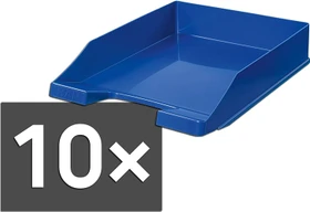 HAN Klassik Papierablage, A4, blau, 10er-Pack