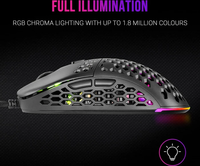 Mars Gaming MM55 schwarz, USB