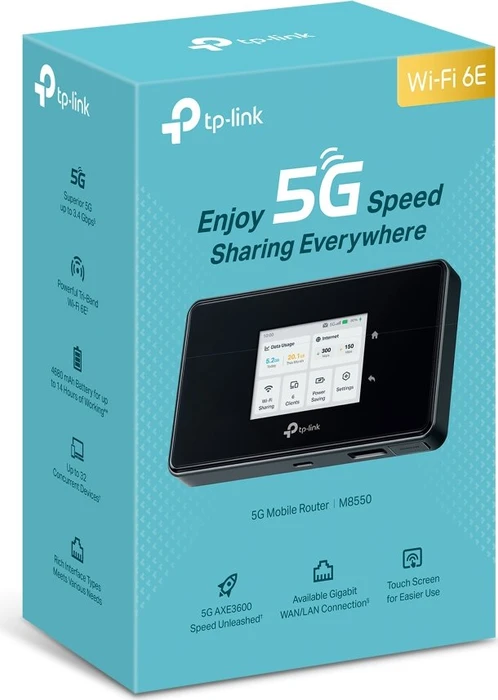 TP-Link Deco M8550, 5G, AXE3600
