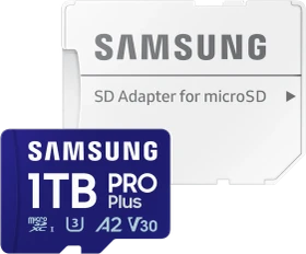 Samsung PRO Plus R180/W130 1TB Kit, UHS-I U3, A2, Class 10