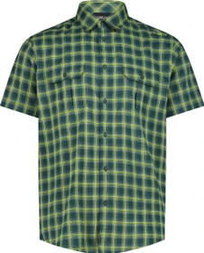 CMP Karomuster Hemd kurzarm alpine/acido (Herren)