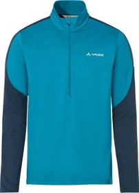 Vaude Livigno Halfzip II Fleece Funktionsshirt langarm caspian blue (Herren)
