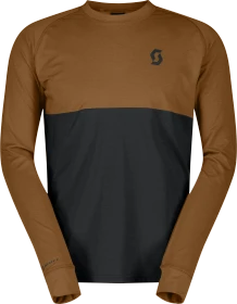 Scott Trail Storm Warm Light LS Shirt langarm bread brown (Herren)