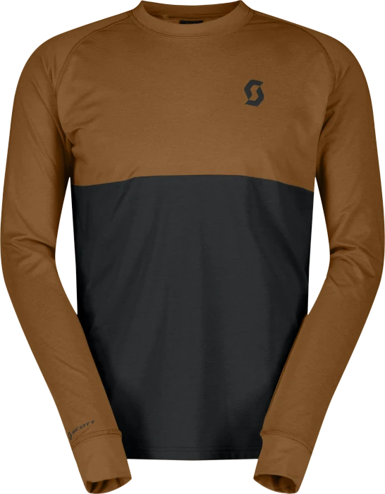 Scott Trail Storm Warm Light LS Shirt langarm bread brown (Herren)