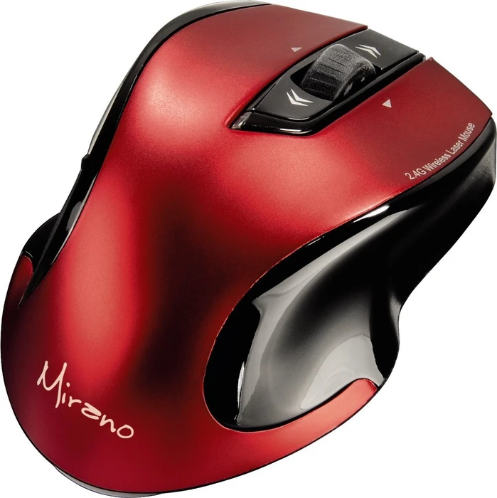 Hama Mirano Wireless Laser Mouse rot, USB
