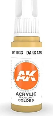 AK-Interactive 3rd Gen Acrylic Colors Acrylic Modelling Colors dark sand, 17ml