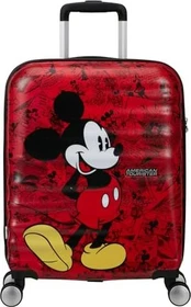 American Tourister Wavebreaker Disney Spinner 55cm Mickey Comics Red