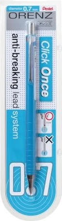 Pentel Orenz XPP Druckbleistift B 0.7mm graphit, blau