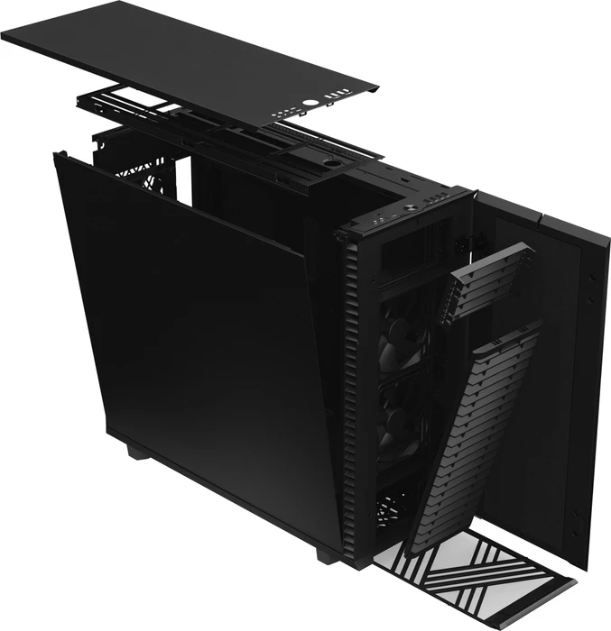 Fractal Design Define 7 XL Black Solid, schallgedämmt