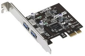 ASUS PCIE USB3, 2x USB-A 3.0, PCIe 2.0 x1