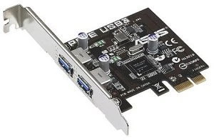 ASUS PCIE USB3, 2x USB-A 3.0, PCIe 2.0 x1
