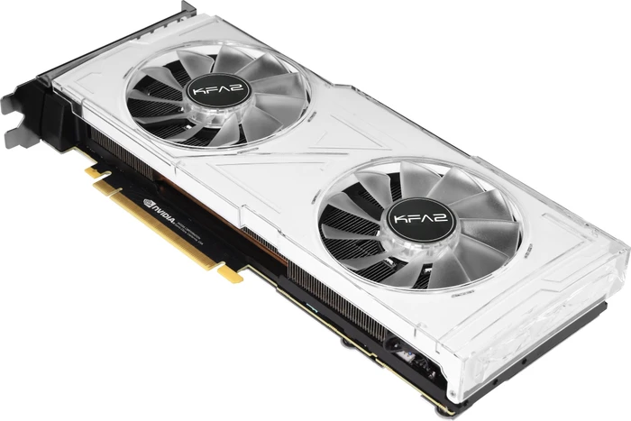 KFA2 GeForce RTX 2080 Ti Dual White (1-Click OC), 11GB GDDR6, HDMI, USB-C, 3x DP