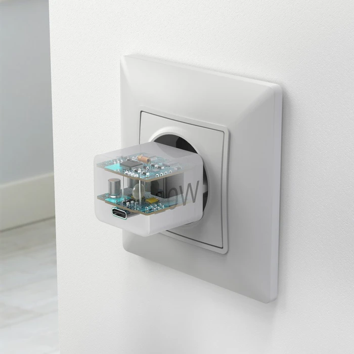 Hama Schnellladegerät USB-C PD/Qualcomm Mini-Ladegerät 20W weiß