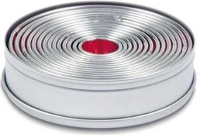 Städter Ringe Kreise Glatt Ausstecher-Set, 14-tlg.