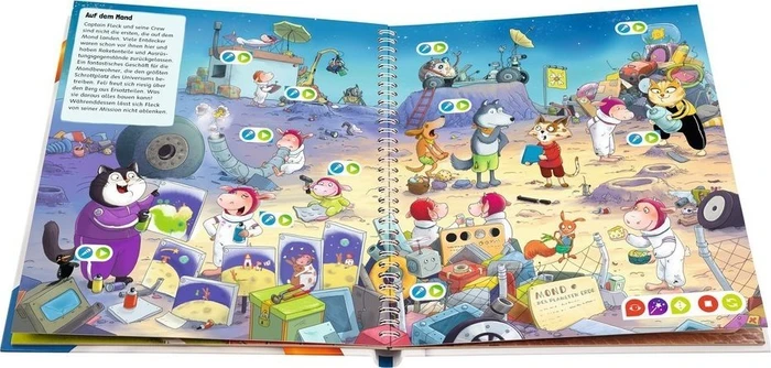 Ravensburger tiptoi Buch: Create: Die galaktische Weltraum-Mission