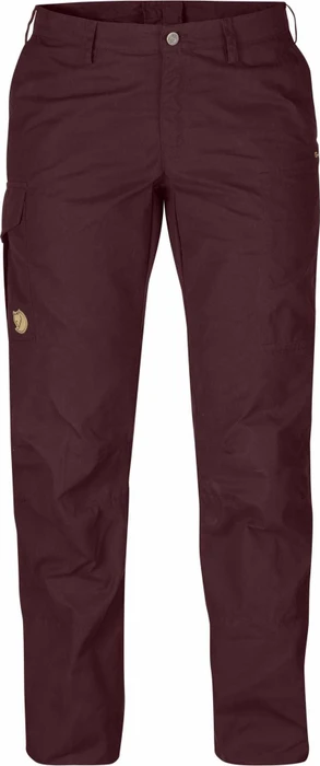 Fjällräven Karla Pro Curved Hose lang dark garnet (Damen)