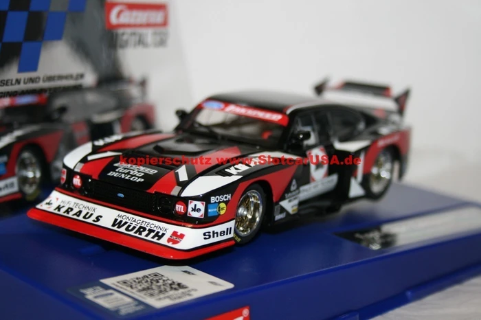 Carrera Digital 132 Ford Capri Zakspeed Turbo Würth-Kraus-Zakspeed No.01