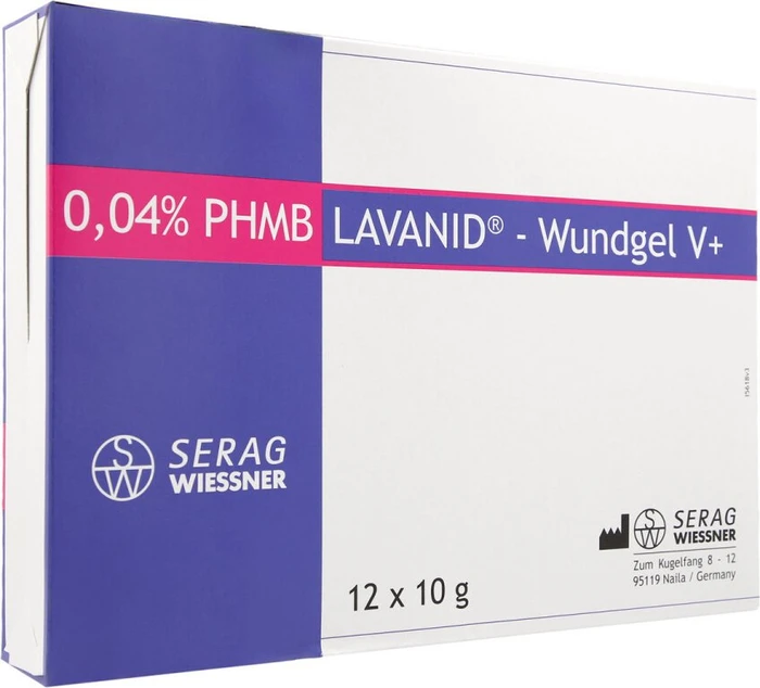 Lavanid Wundgel V+, 120g (12x 10g)