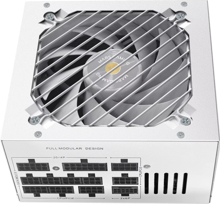 Mars Gaming MPB1000SIM weiß 1000W, ATX 3.1
