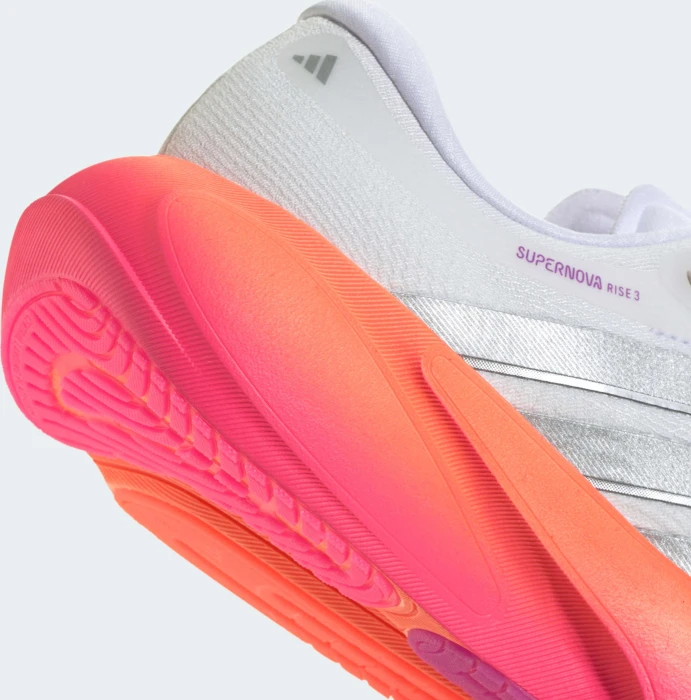 adidas Supernova Rise 3 cloud white/silver metallic/lucid pink (Damen)