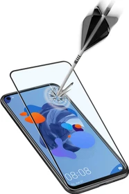 Cellularline Impact Glass Capsule für Huawei P20 Lite (2019) schwarz