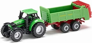SIKU Super Traktor mit Universalstreuer