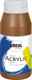 Kreul Solo Goya Triton Acrylic Acrylfarbe, oxydbraun dunkel, 750ml
