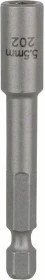 Bosch Professional Außensechskant Bit 1/4", 5.5x65mm, 1 Stück