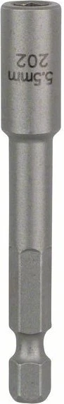 Bosch Professional Außensechskant Bit 1/4", 5.5x65mm, 1 Stück