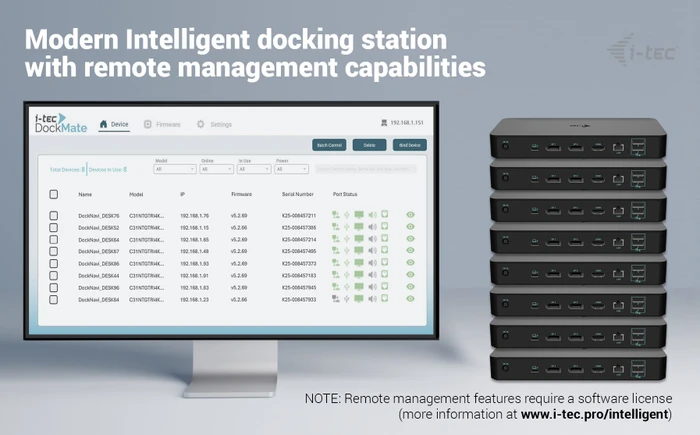 i-tec Intelligent Triple Display Docking Station, USB-C 3.1 [Buchse]