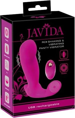 Javida RC Shaking & Vibrating Panty Vibe