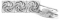 Montech HyperFlow Silent 360 White, weiß Vorschaubild