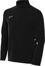 Nike Dri-FIT Football 1/4-Zip Funktionsshirt langarm schwarz/weiß (Junior)