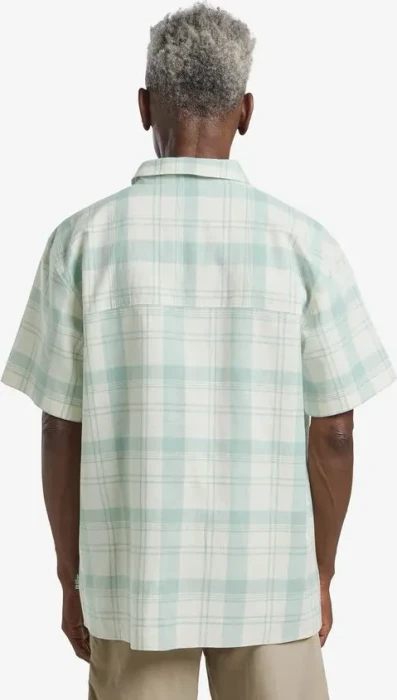 Jack Wolfskin Great Plains Hemd kurzarm check/soft jade (Herren)