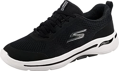 Skechers GO Walk Arch Fit Unify schwarz/weiß (Damen)