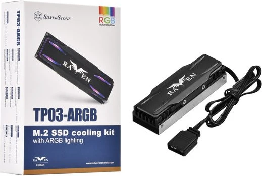 SilverStone TP03-ARGB, M.2 SSD-Kühler
