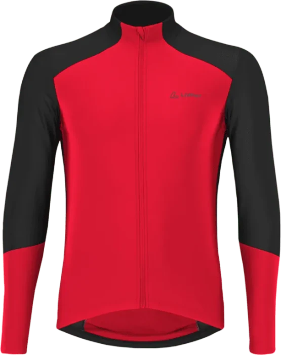 Löffler Combo Mid Trikot langarm rot (Herren)