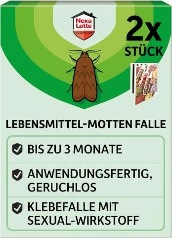 Evergreen Garden Care Nexa Lotte Lebensmittelmottenfalle, 2 Stück
