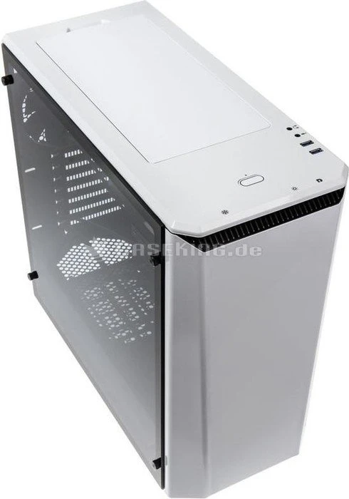 Phanteks Eclipse P400S Tempered Glass Edition weiß, Glasfenster, schallgedämmt