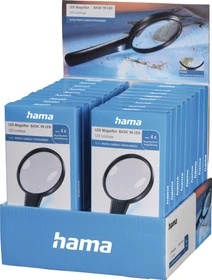 Hama Leselupe Basic 90 LED schwarz