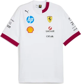 Puma Scuderia Ferrari F1 2025 Shirt kurzarm weiß (Herren)