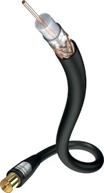 in-akustik Star Koax Koaxial Antennenkabel 3m schwarz