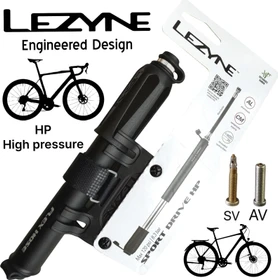 Lezyne Sport Drive HP Small Handpumpe schwarz satin