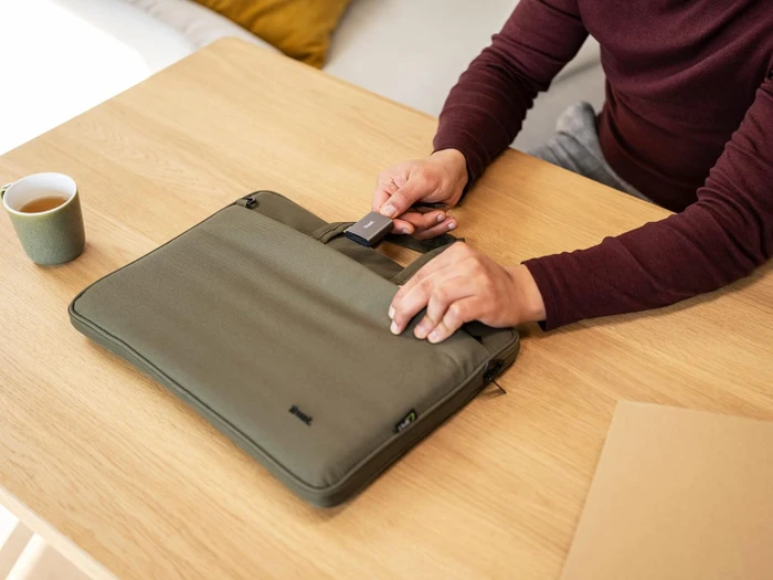 Trust Dalyx Kartenlesegerät aus Aluminium, silber, USB-C 3.0 [Stecker]