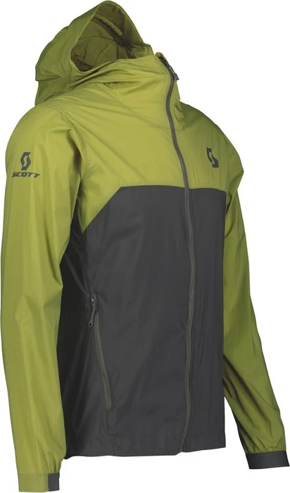 Scott Explorair Light Dryo WB Funktionsjacke dark grey/mud green (Herren)