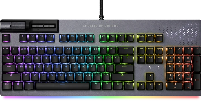 ASUS ROG Strix Flare II Animate, PBT, ROG NX RED, USB, DE